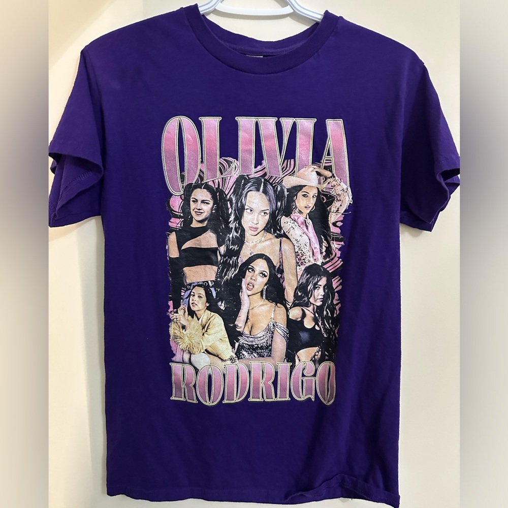 Olivia Rodrigo Purple Graphic Tee